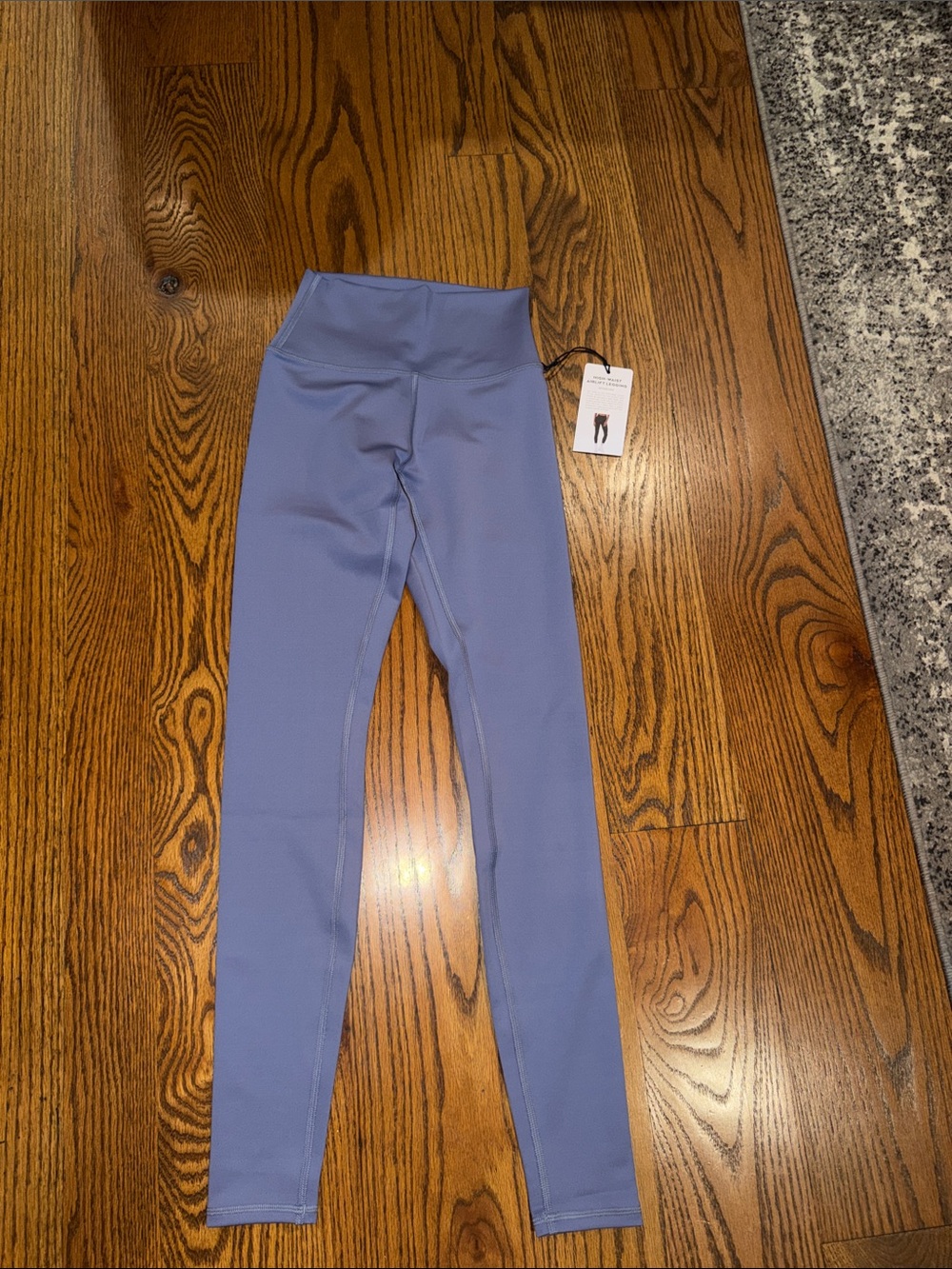 ALO Yoga High-Rise Airlift Leggings in Periwinkle Blue